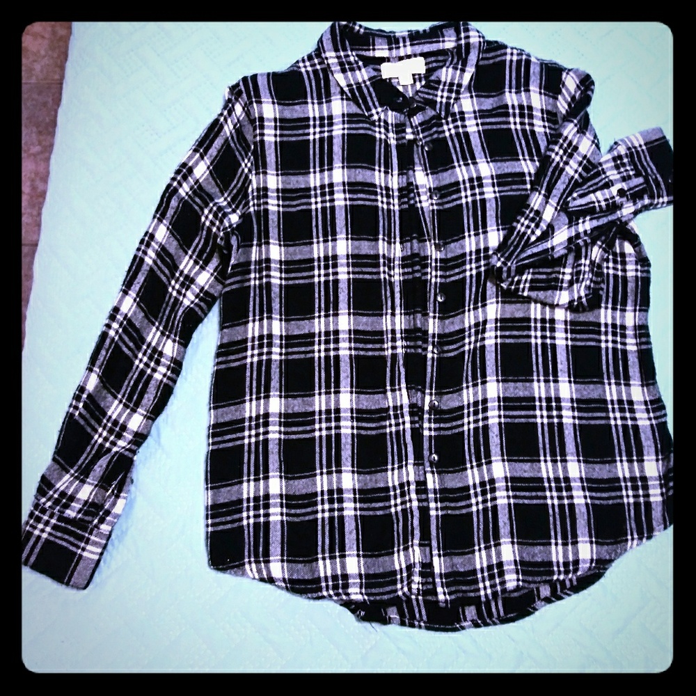 Long Sleeve Flannel (Olive &Oak)